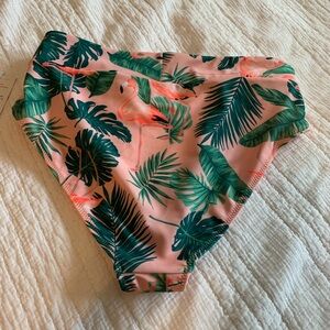 Old navy flamingo pattern bikini bottom